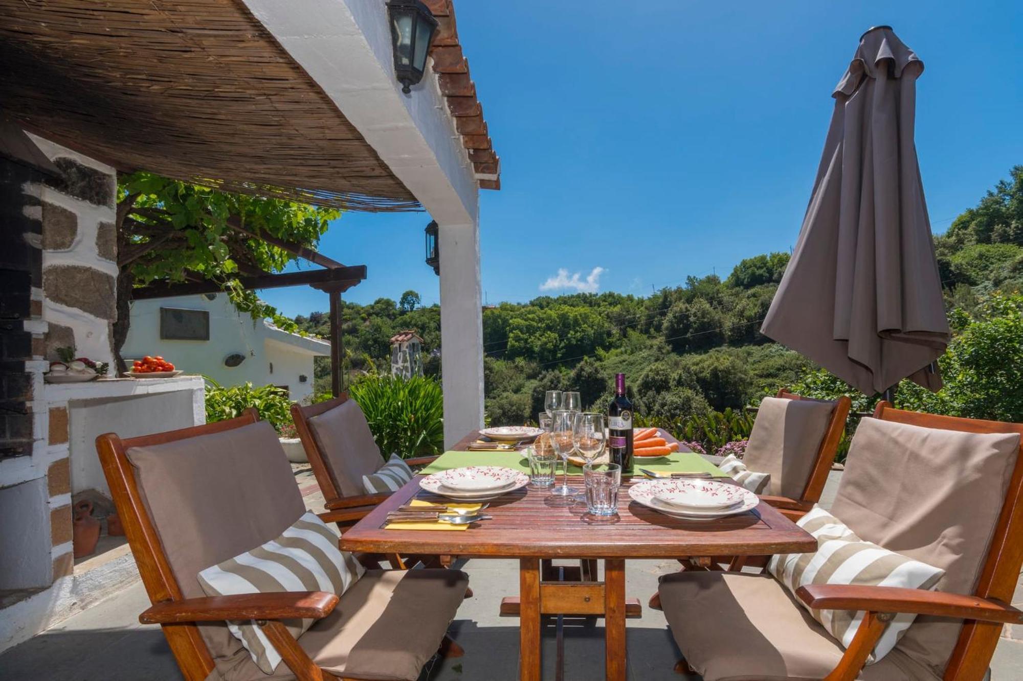 Finca Casas Nanitas Moya  エクステリア 写真